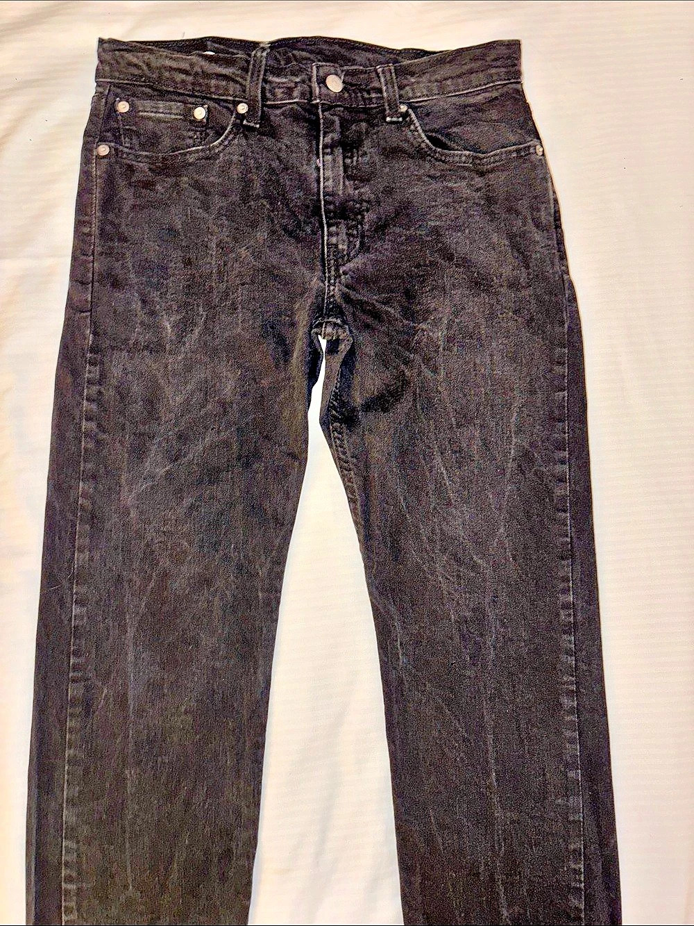 Levi's 501 Straight Leg Jeans Black